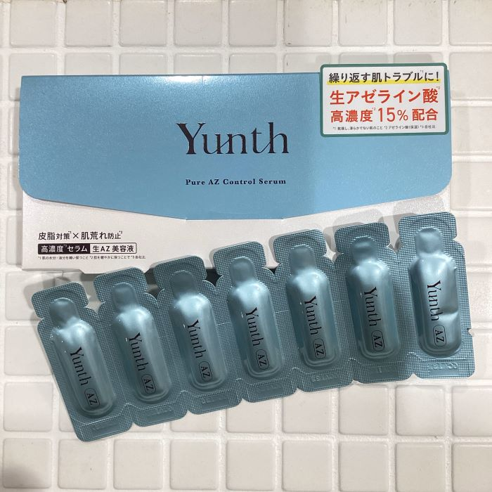 先行発売中「yunth（ユンス）生ＡＺ美容液」