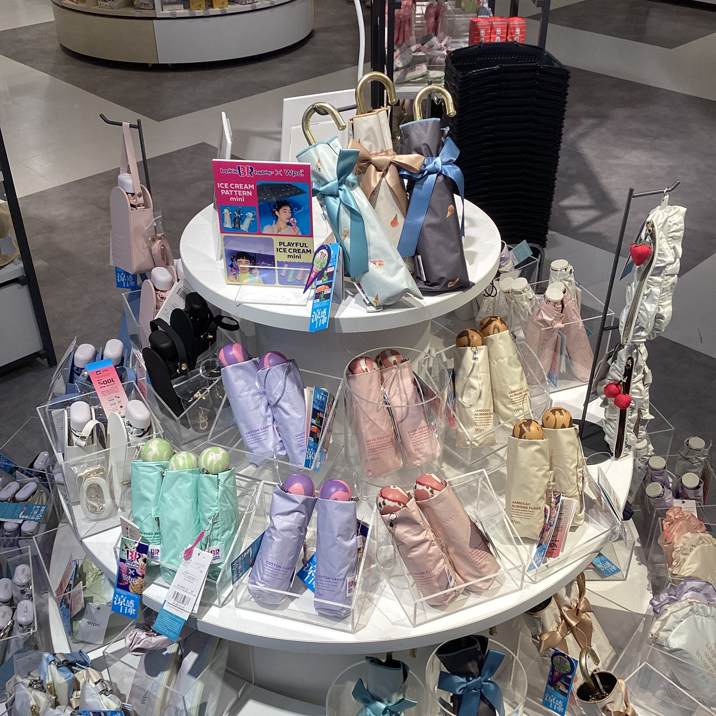 サーティーワンアイスクリーム×Wpc.コラボ傘
