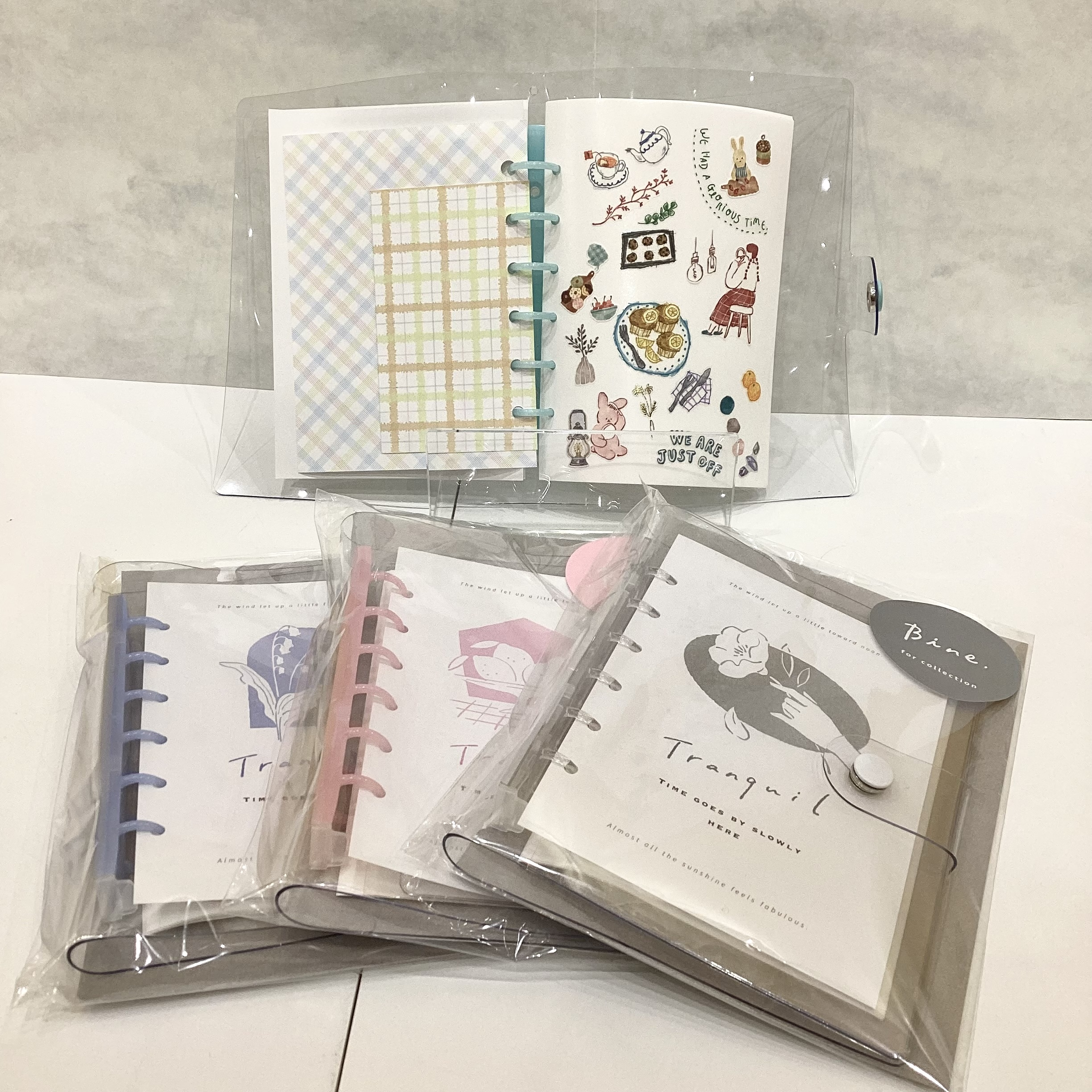 Bine クリアシール帳