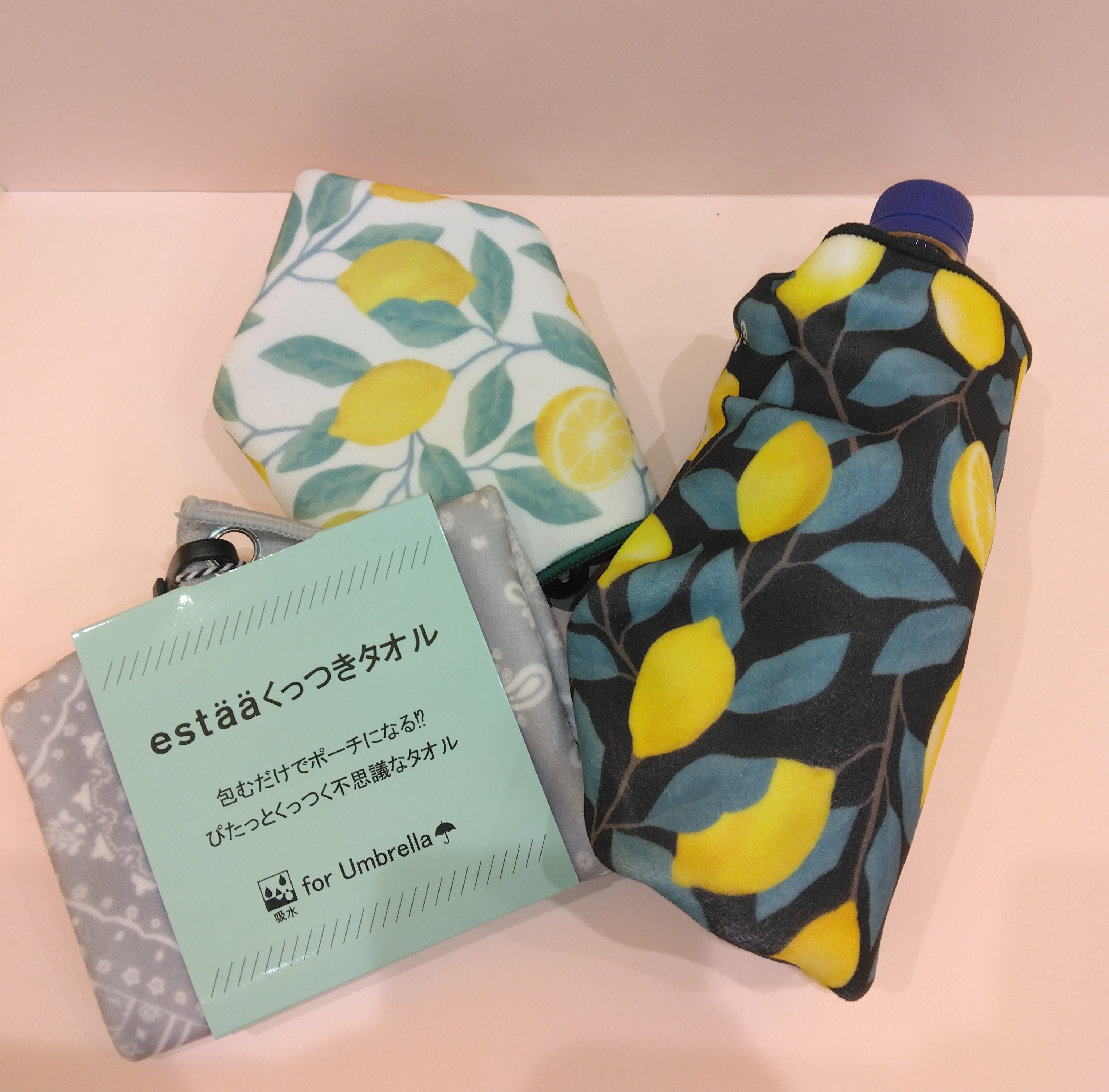 くっつきタオル