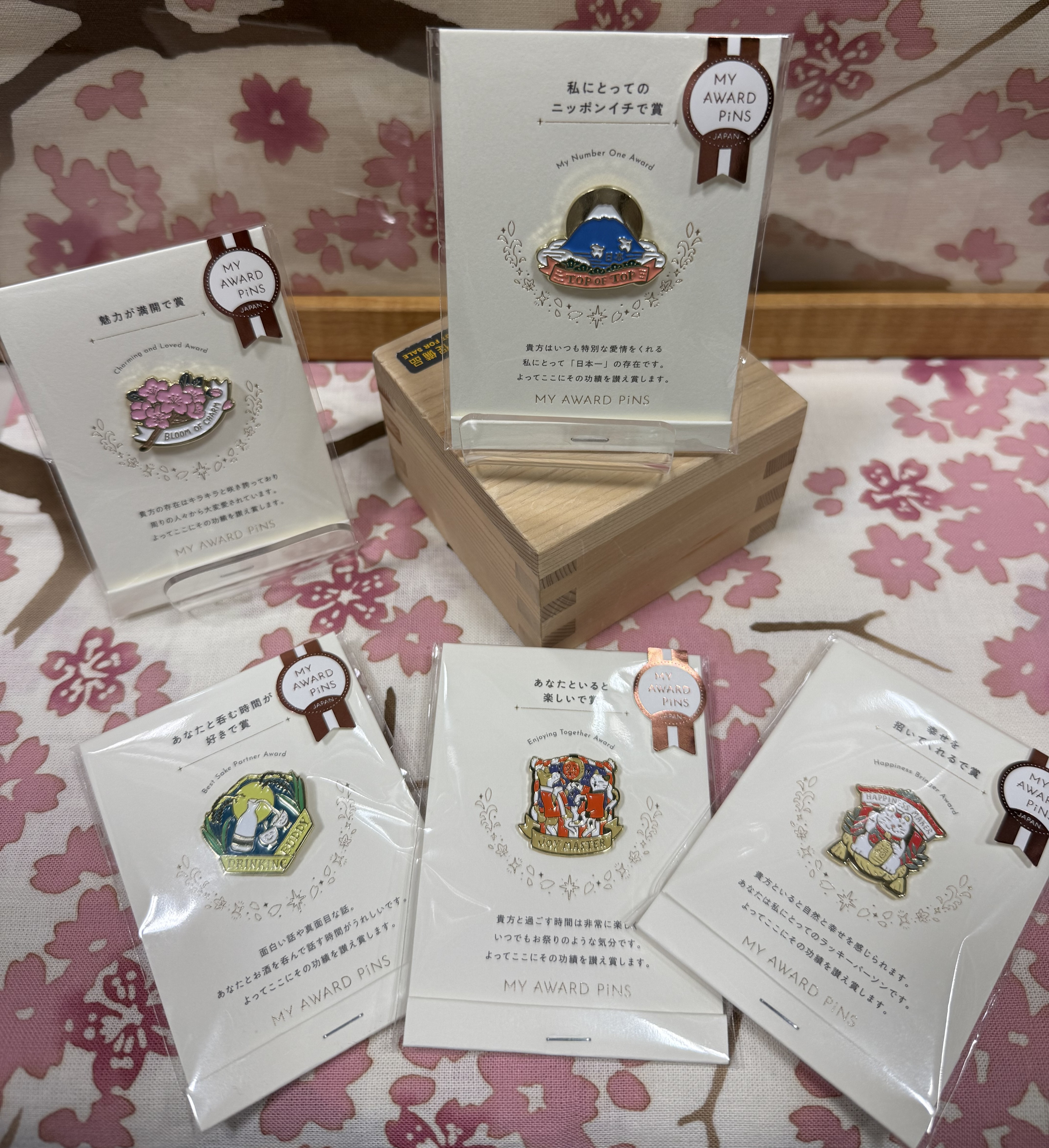 マイアワードピンズ　JAPANシリーズ