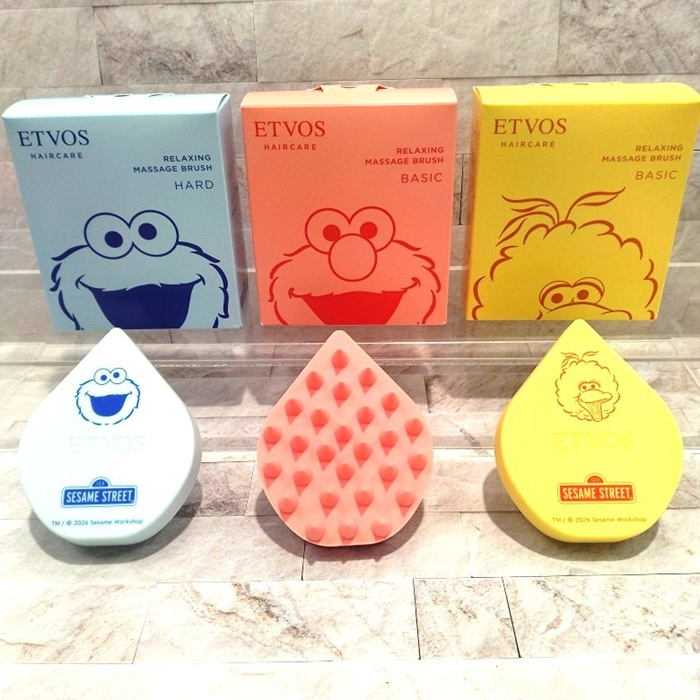 ETVOS　リラクシングマッサージブラシ