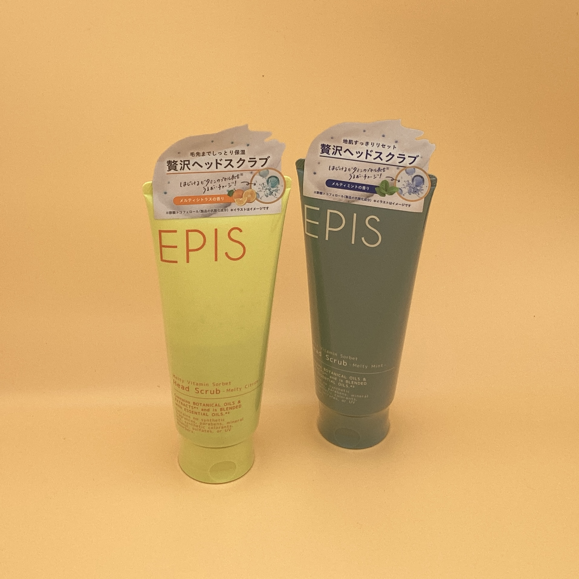 EPIS 　メルティビタミンソルベ　ヘッドスクラブ