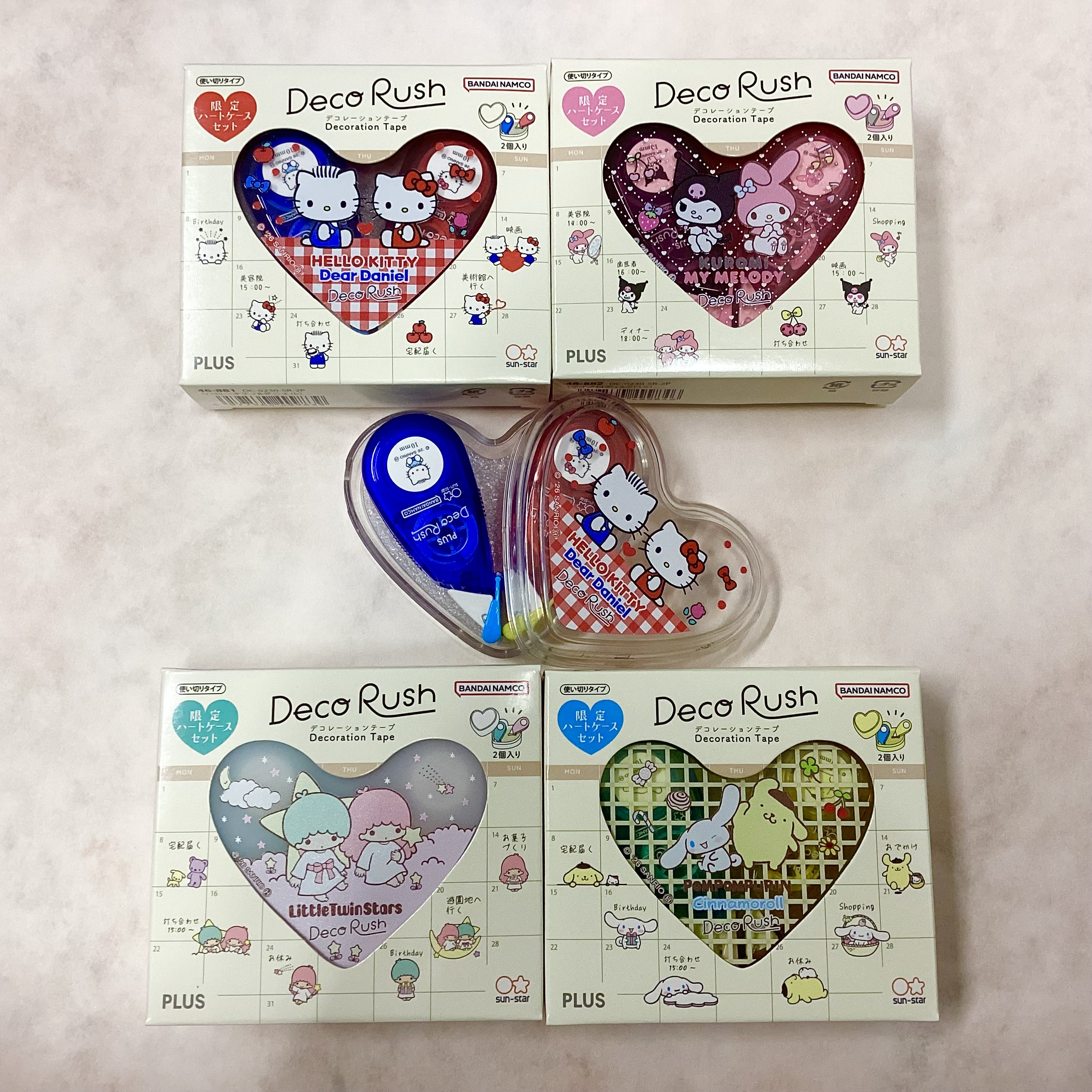 デコラッシュ限定サンリオ柄