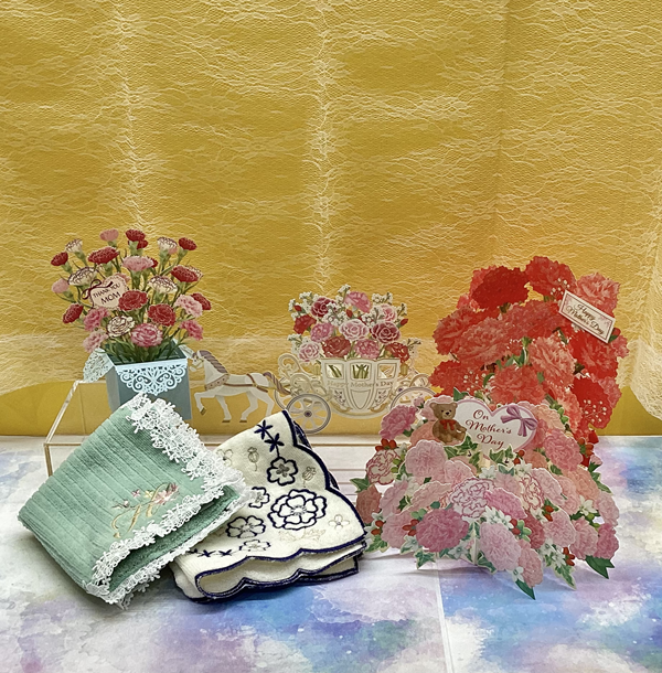 母の日　立体メッセージカード