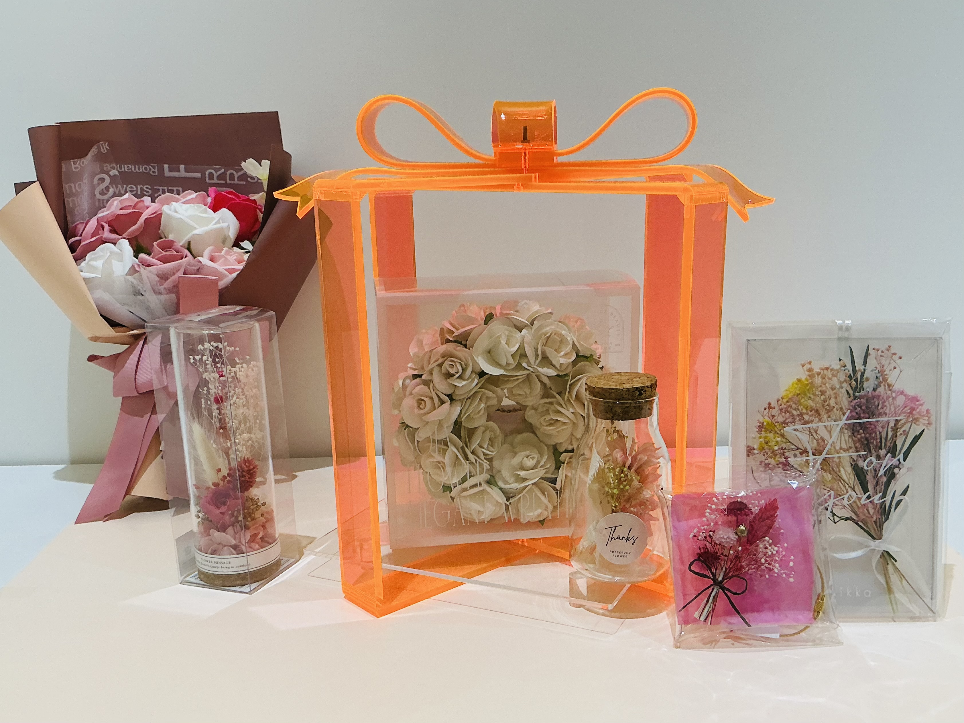 感謝の気持ちを花に込めて