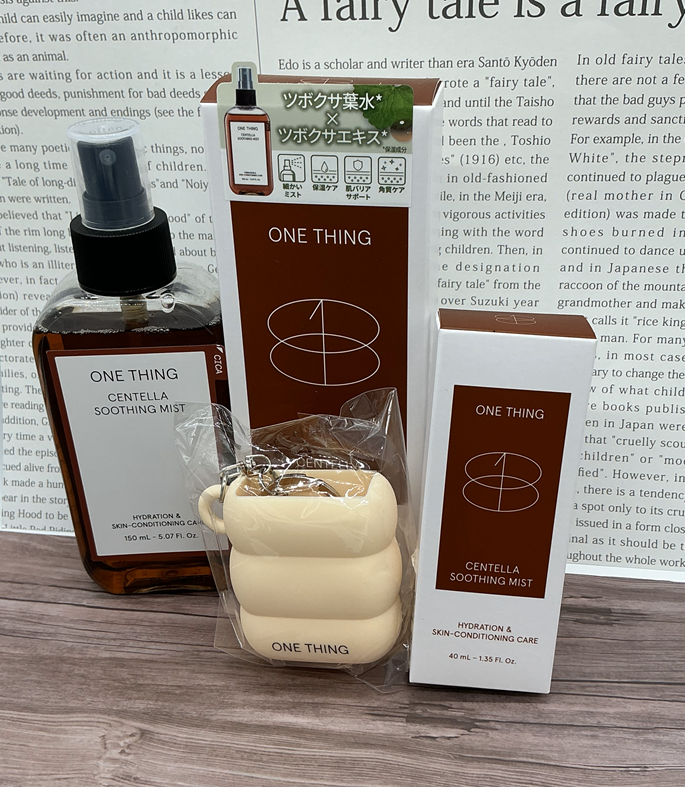 ONE THING【ワンシング】センテラスージング ミストトナー