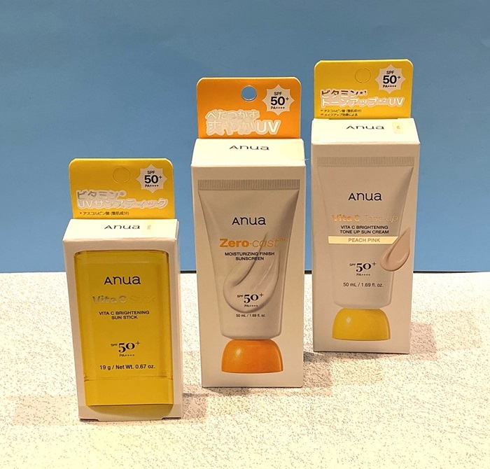 アヌアから新登場！！　UVケアライン