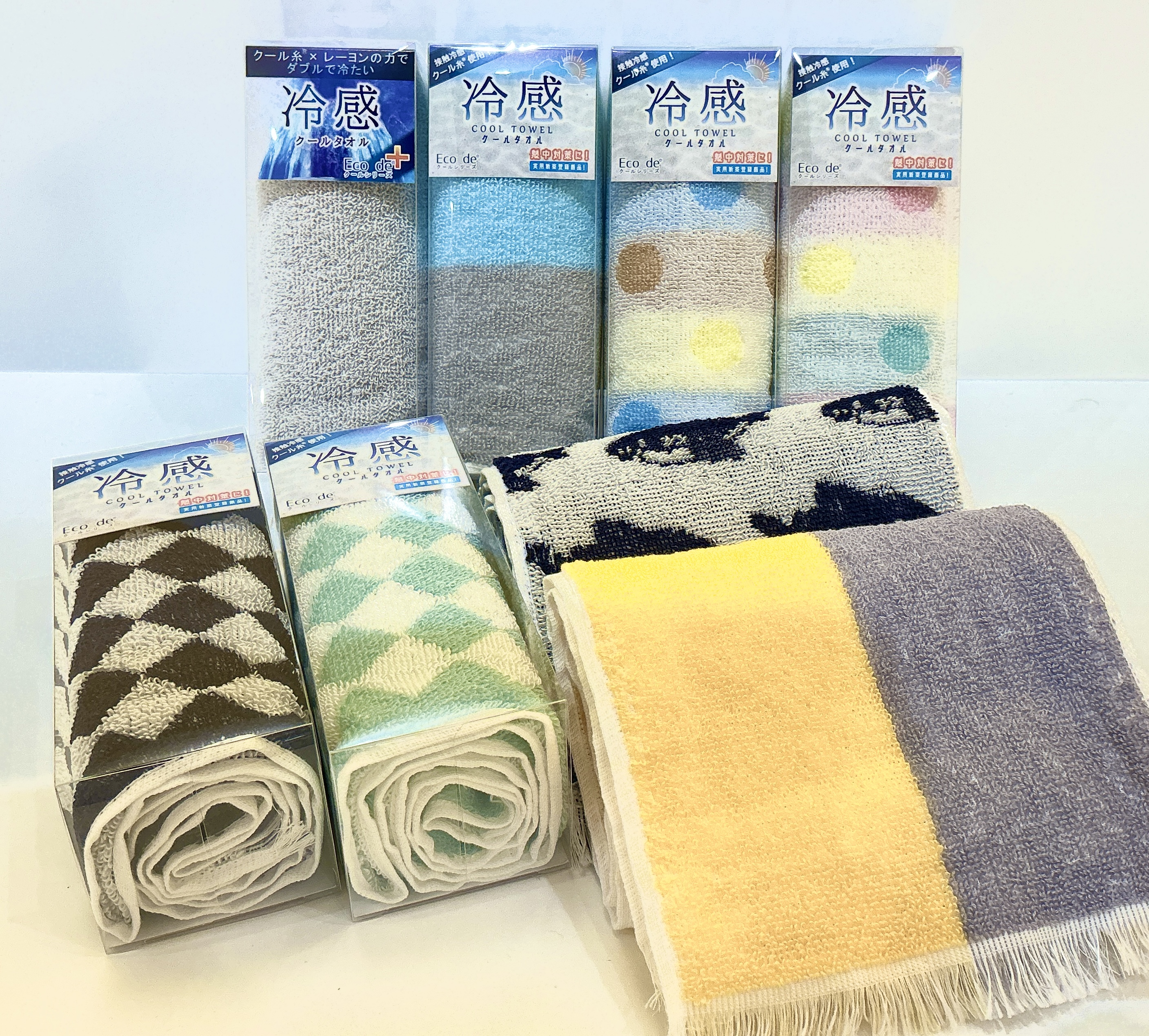 接触冷感タオル