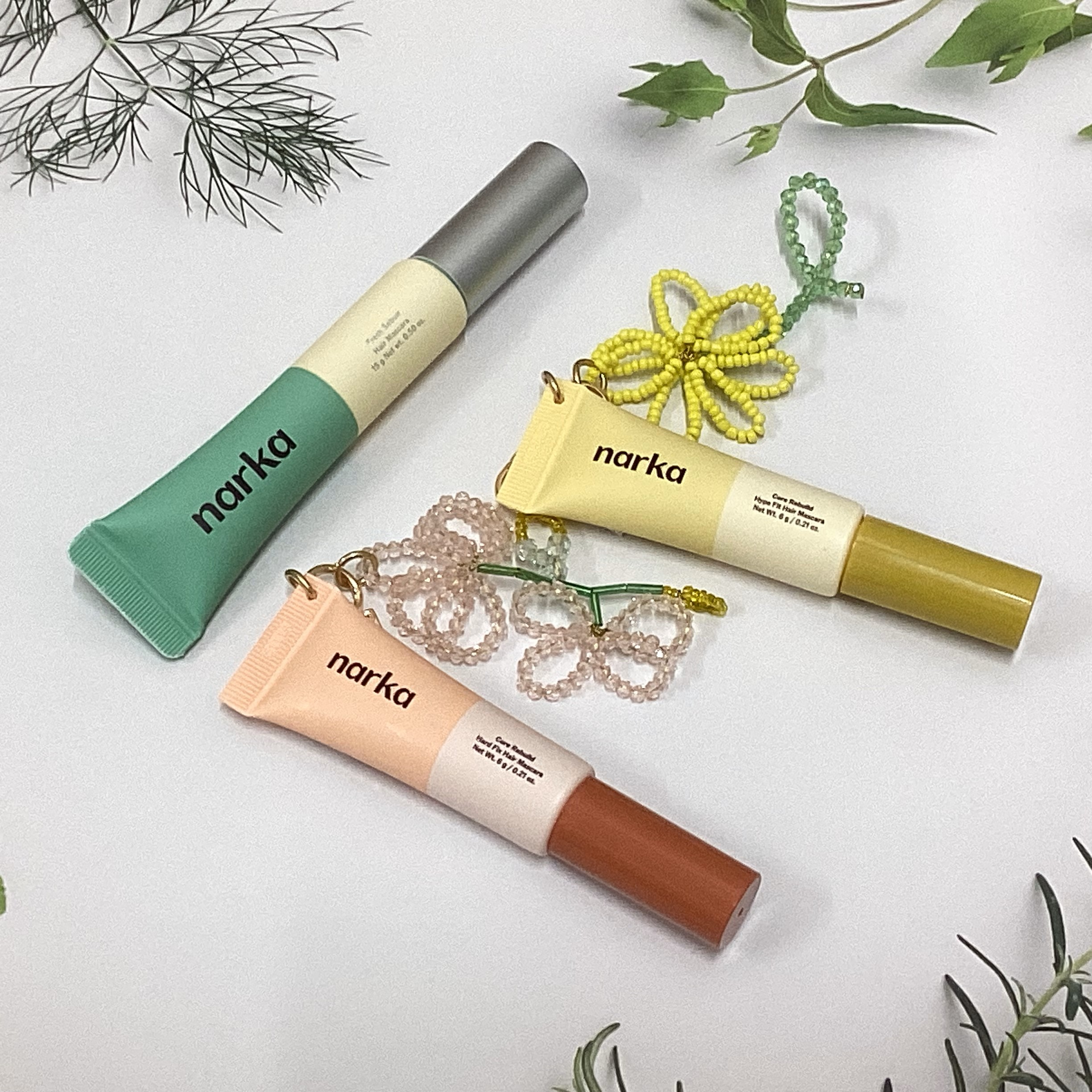 ナルカ　ヘアマスカラ＆ヘアスティック