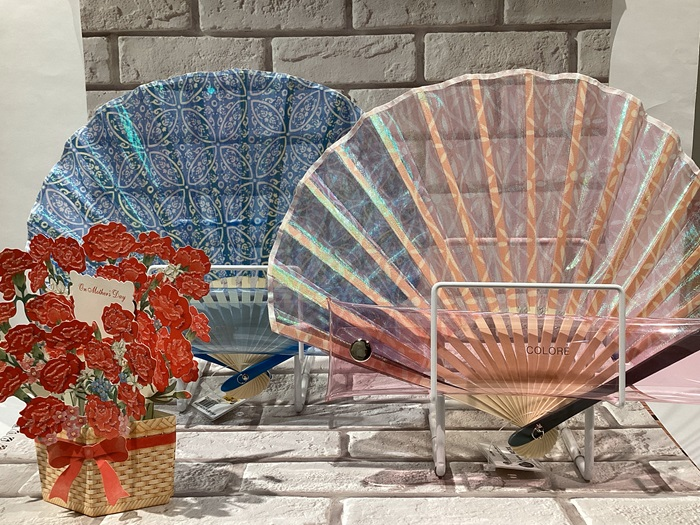 キラメキ扇子＆PVCポーチセット