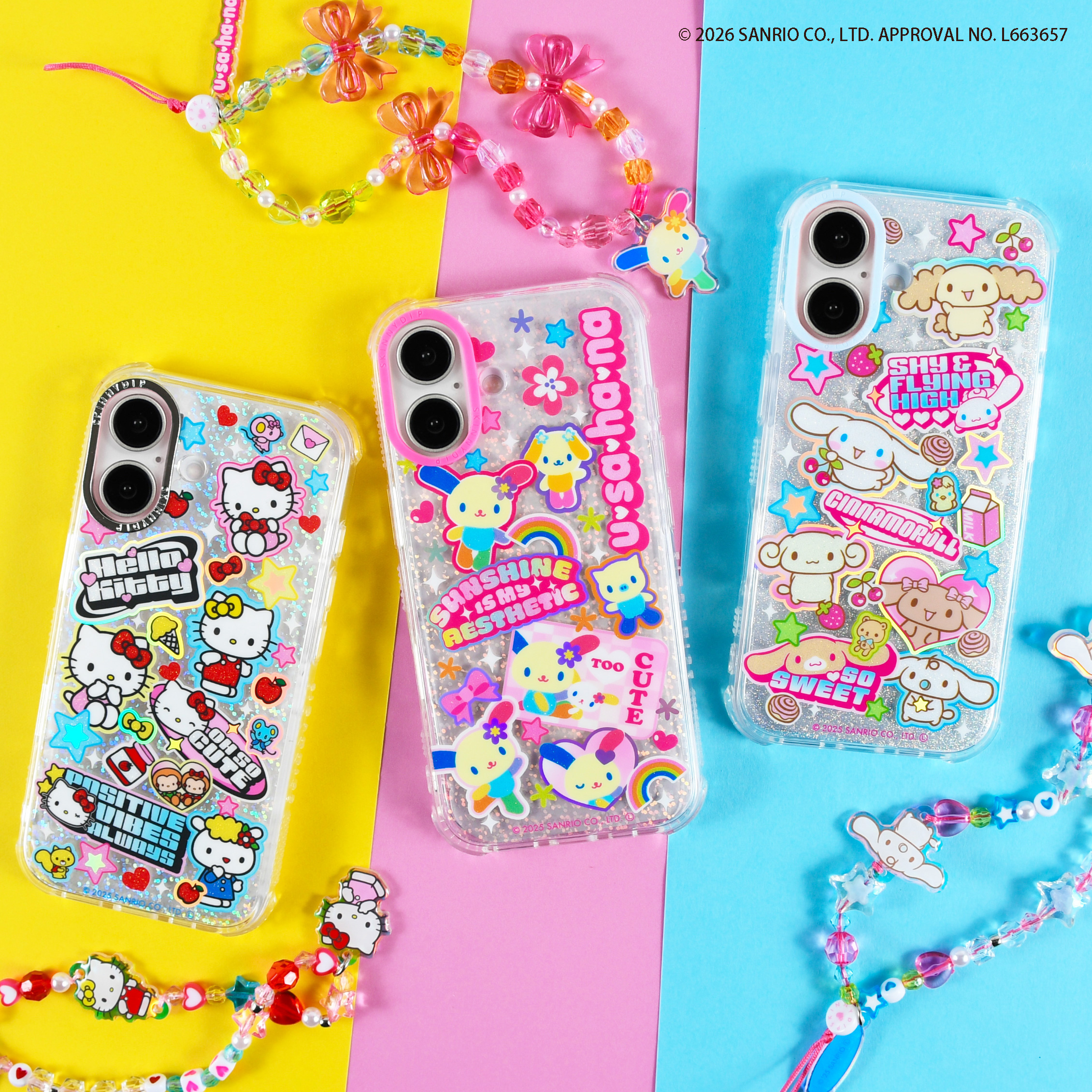 サンリオキャラクターズ×SKINNYDIPシリーズ