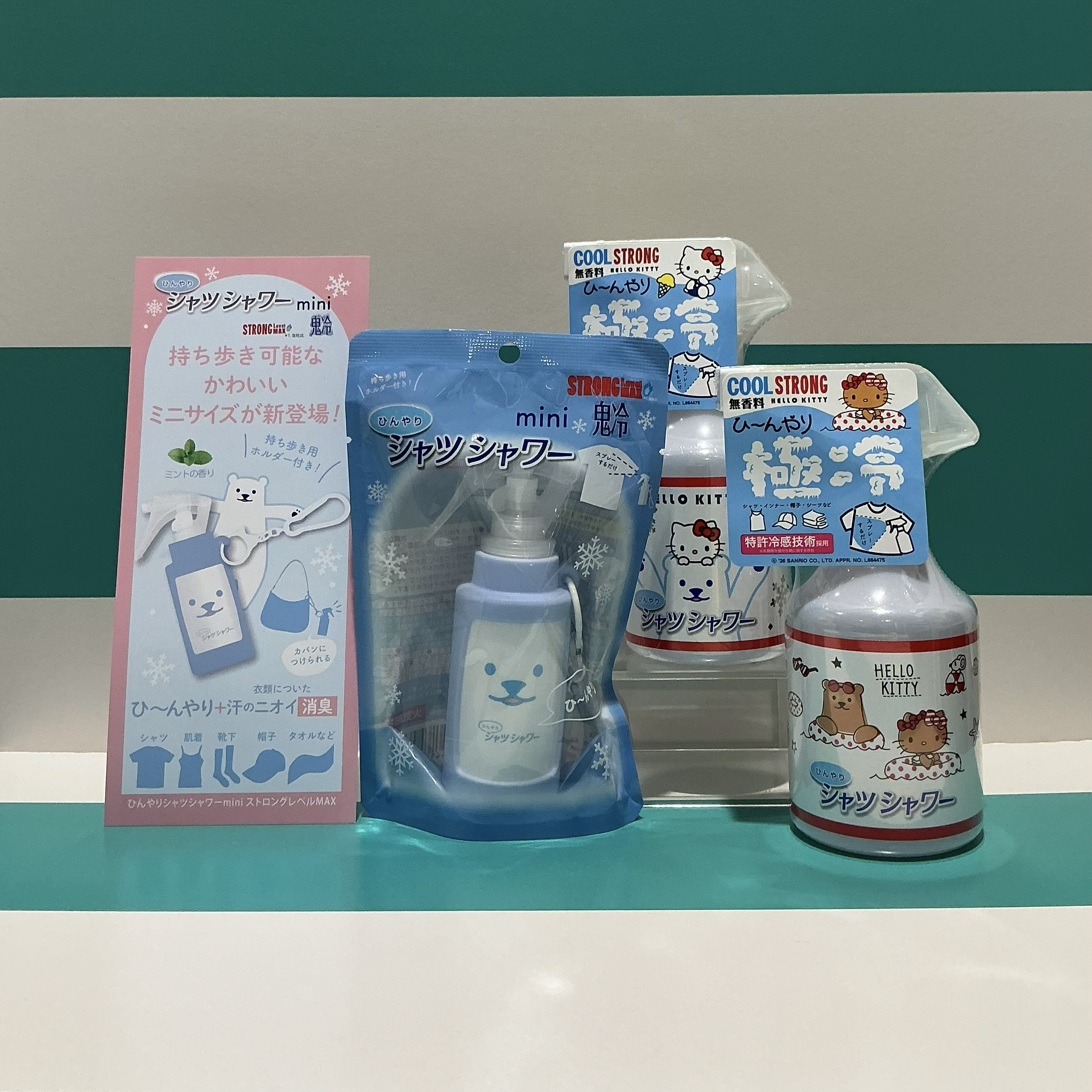 ひんやりシャツシャワー　ハローキティ＆mini