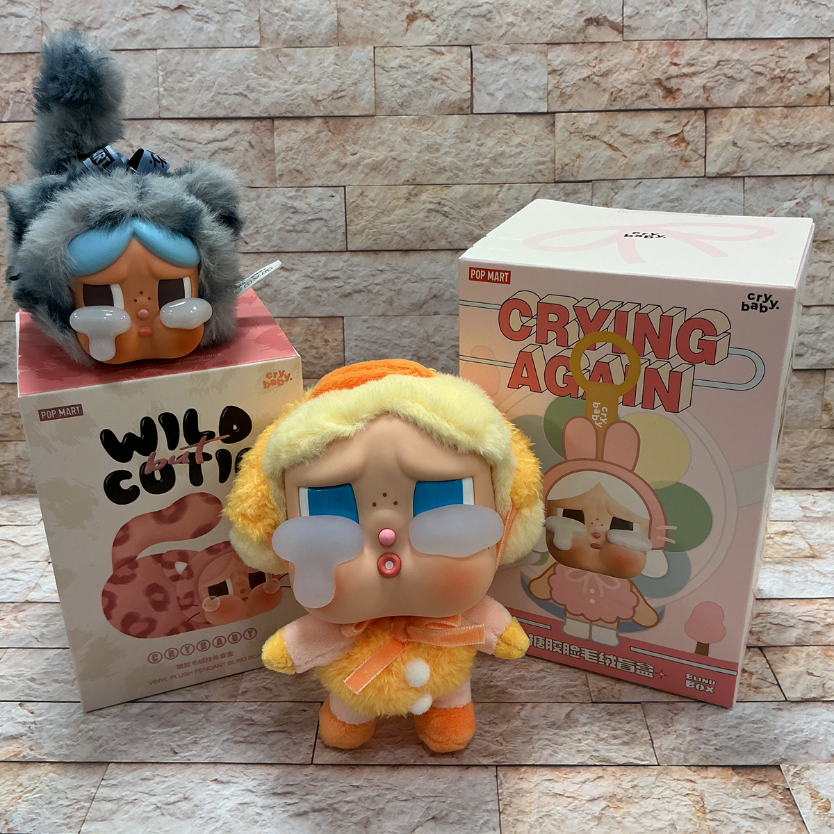 CRYBABY　フェイスぬいぐるみ