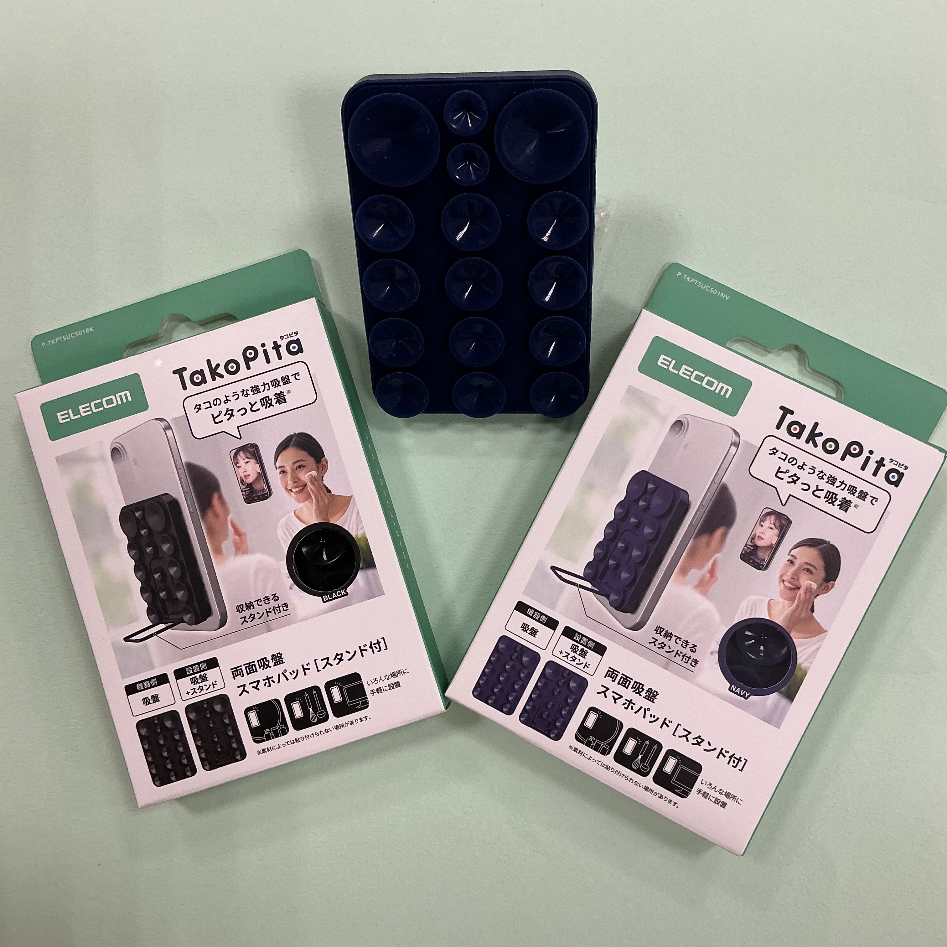 TakoPita 吸盤スマホパッド(スタンド付き)
