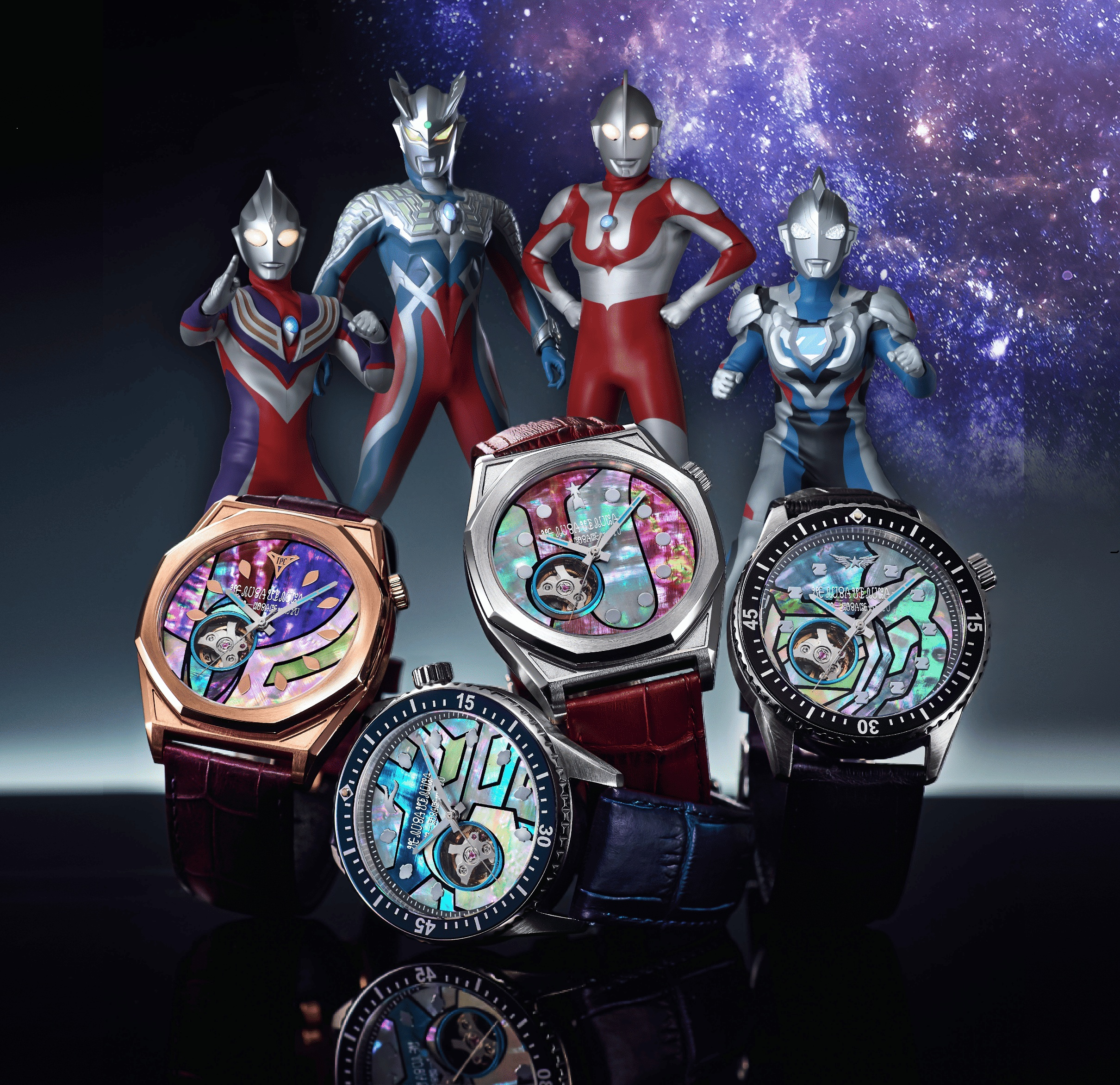 GARRACK ウルトラマン自動巻き腕時計