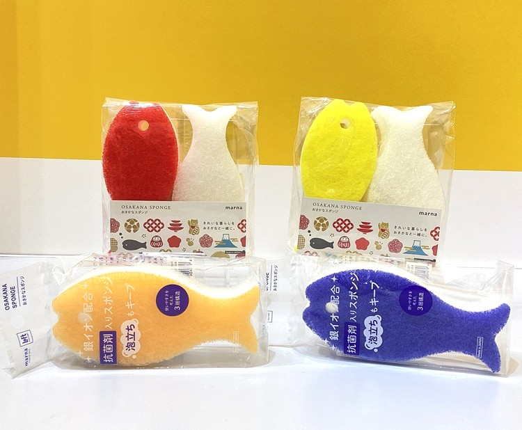 おさかなスポンジ