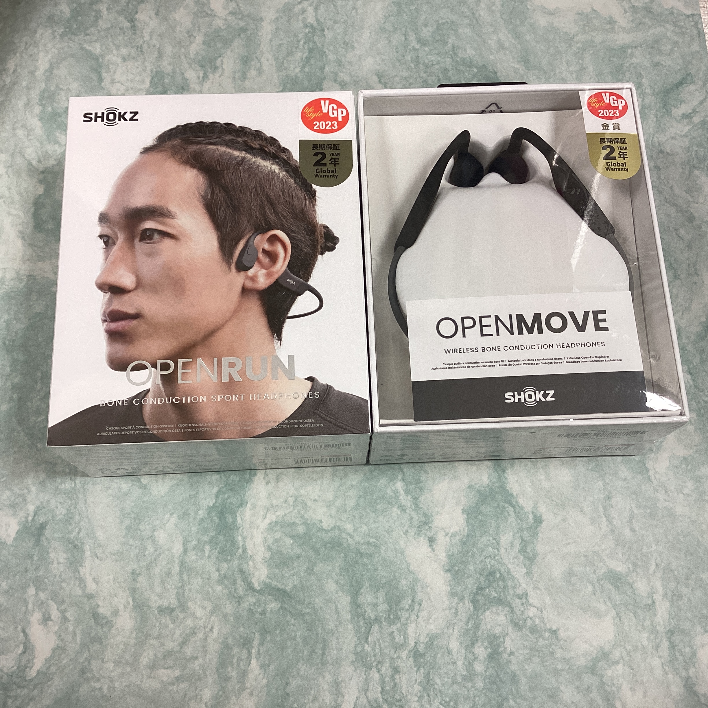 骨伝導ワイヤレスイヤホン　オープンラン