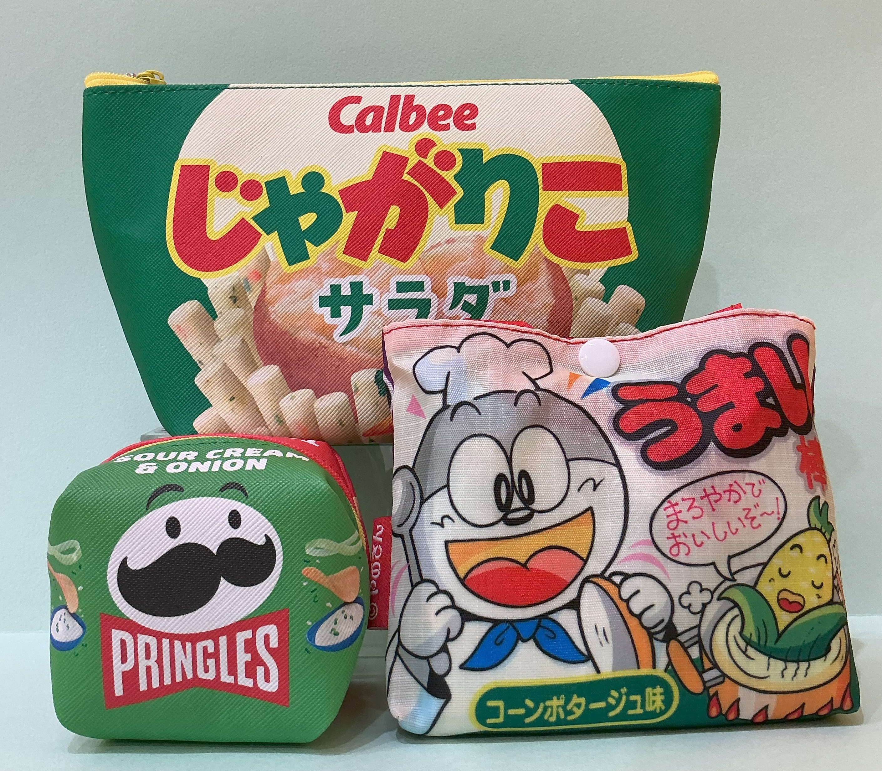 お菓子パッケージのポーチ