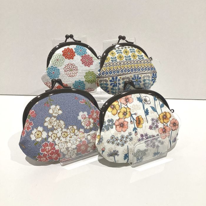 ポーチとしてもおすすめ！和柄・花柄がまぐち