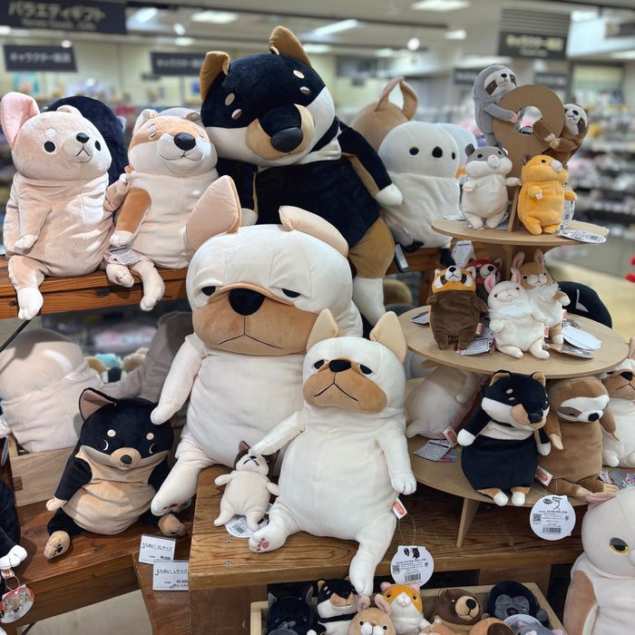 「もちシリーズ」ぬいぐるみ