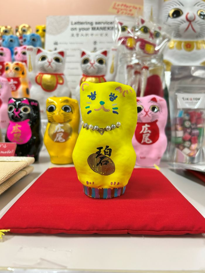 【招猫東京】招き猫絵付けワークショップ開催！