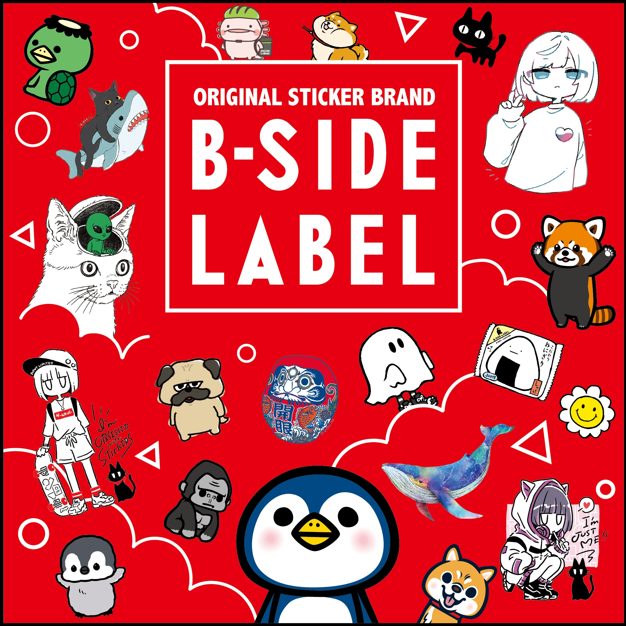 【予告】B-SIDE LABEL（ビーサイドレーベル）ステッカー特別販売会