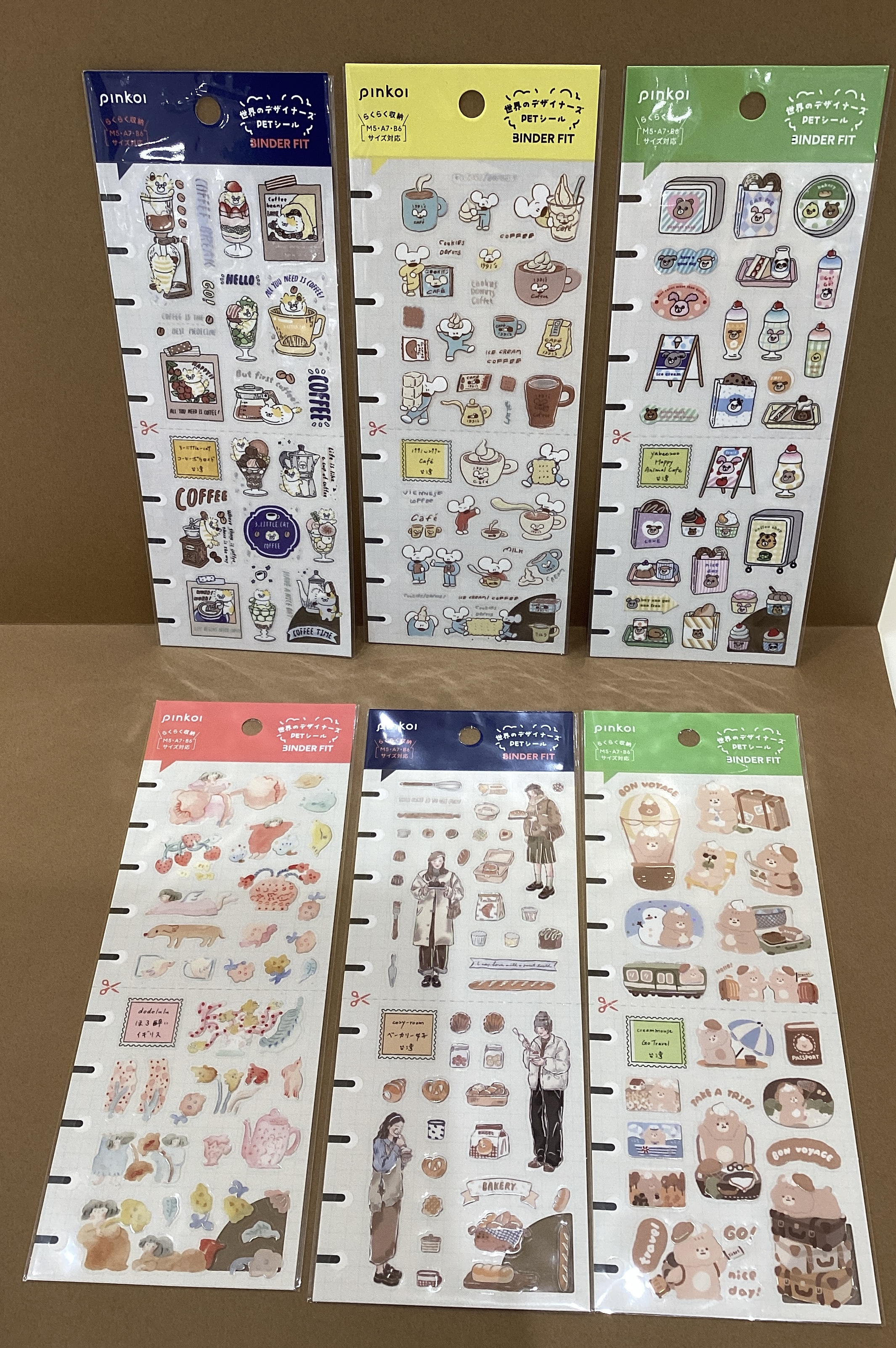 世界のデザイナーズPETシール
