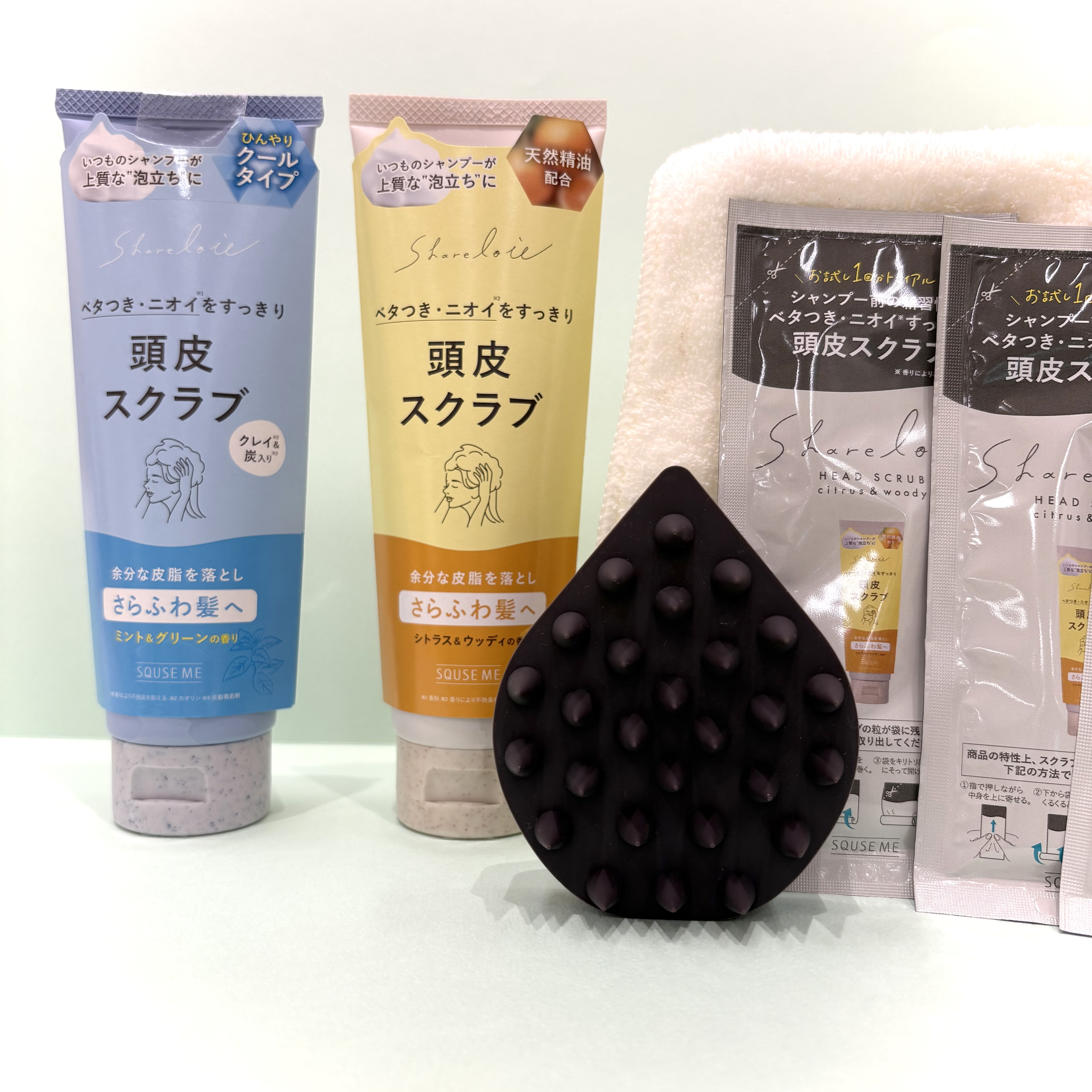 スキューズミーシェアロユーヘッドスクラブ