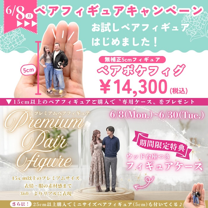 3DME ペアフィギュアキャンペーン