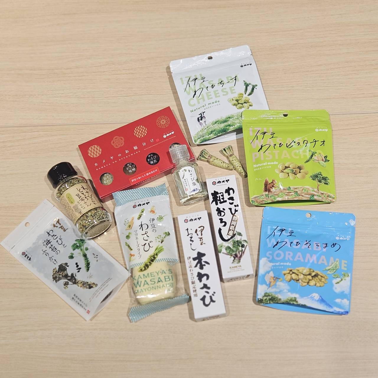 わさび・わさび味を集めました！