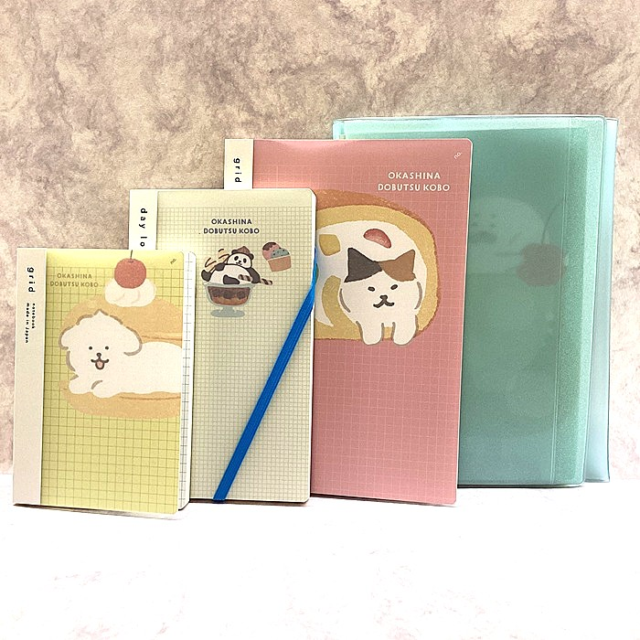 お菓子などうぶつ工房／isshoni．コラボレーション・ノート