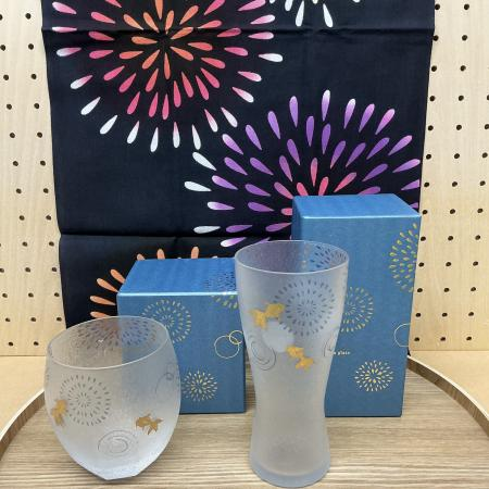 冷感グラス 「プレミアム花火」