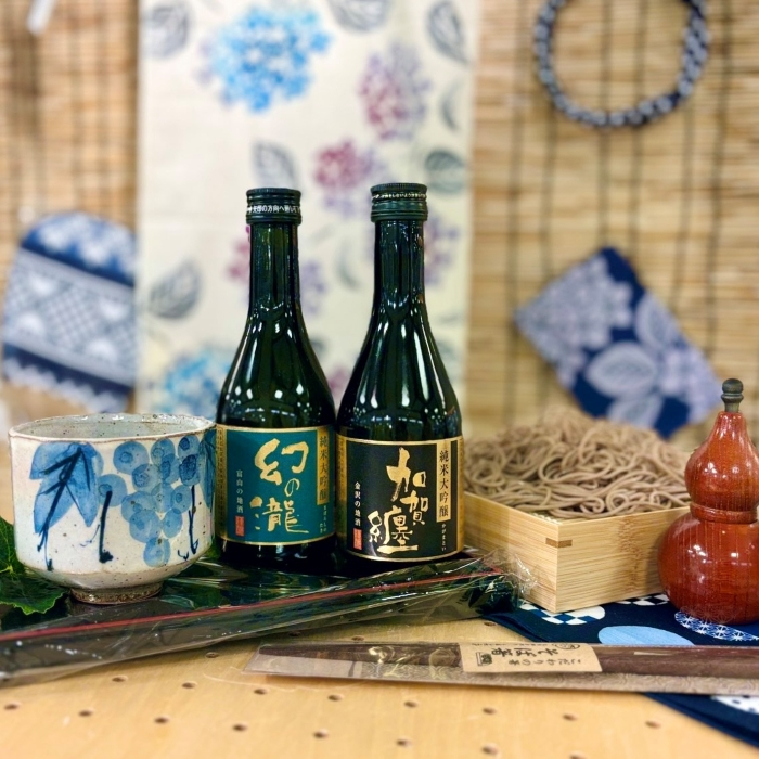 涼を味わう、蕎麦と日本酒のひととき