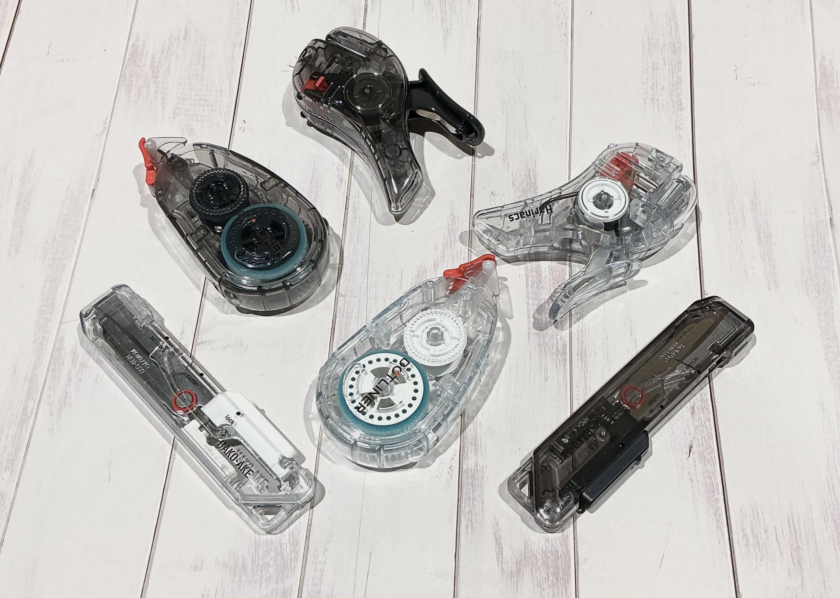コクヨ　スケルトン文具　新入荷