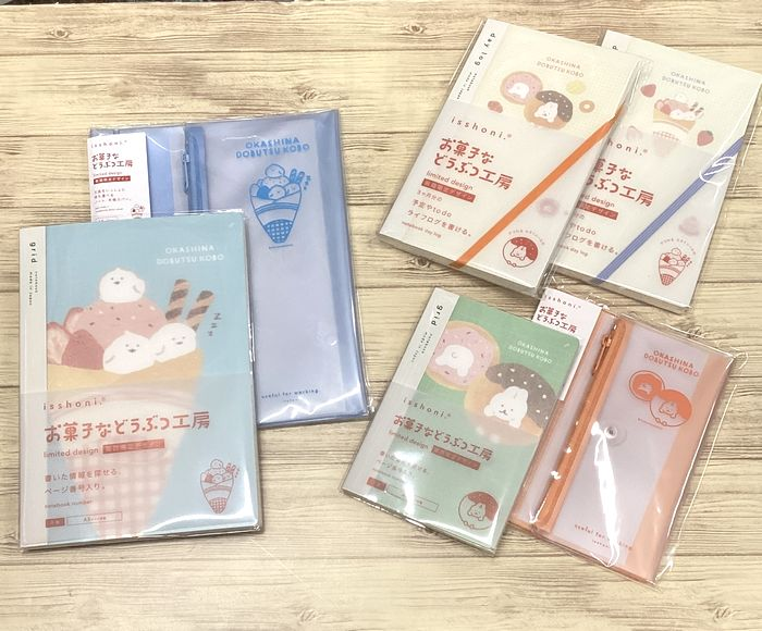 「isshoni」×「お菓子などうぶつ工房」第2弾