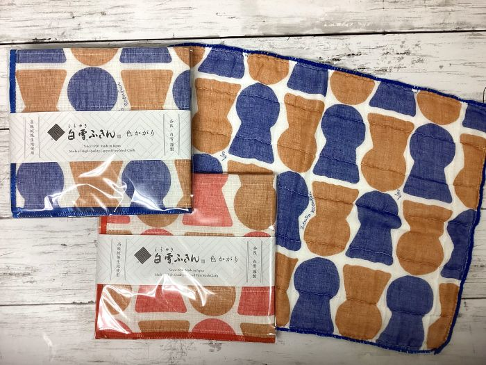 白雪ふきん　色かがり