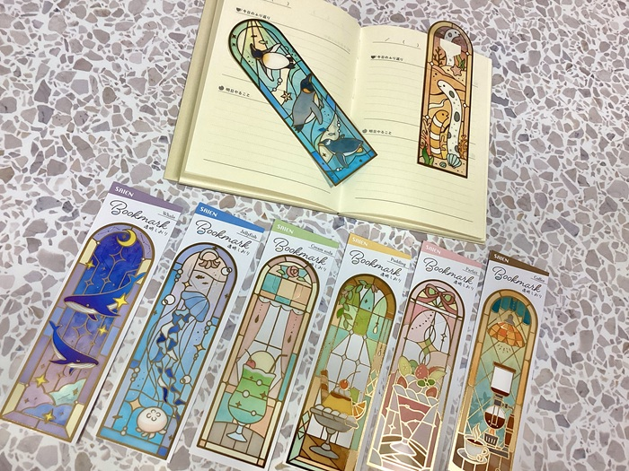 透明しおり