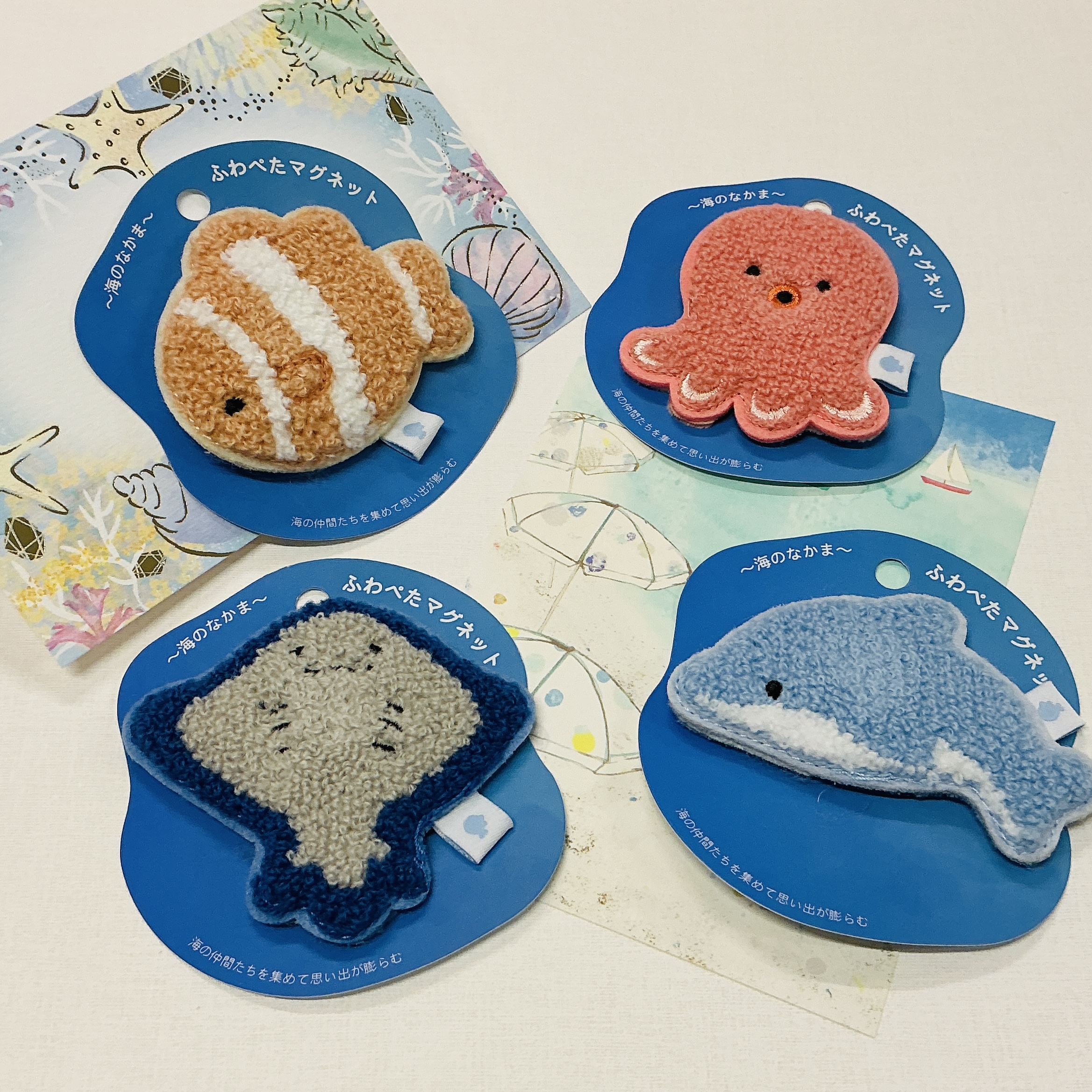 ふわペタマグネット