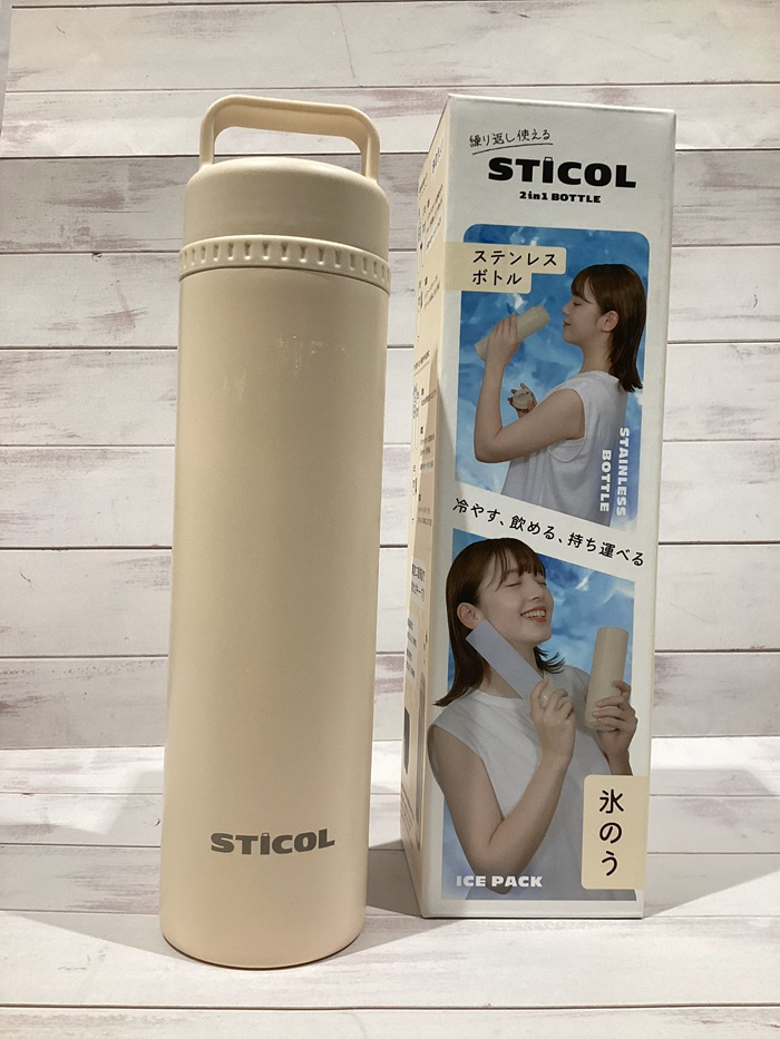 繰り返し使える STICOL 2in1 BOTTLE
