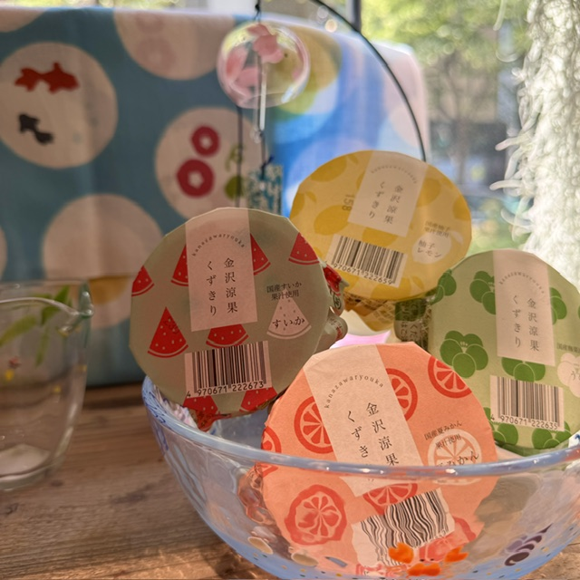 夏の風情を感じる金沢のくずきり