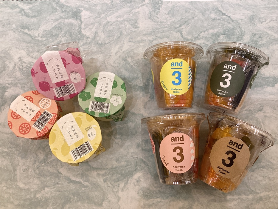 郡山製餡「and3」＆金沢涼果くずきり