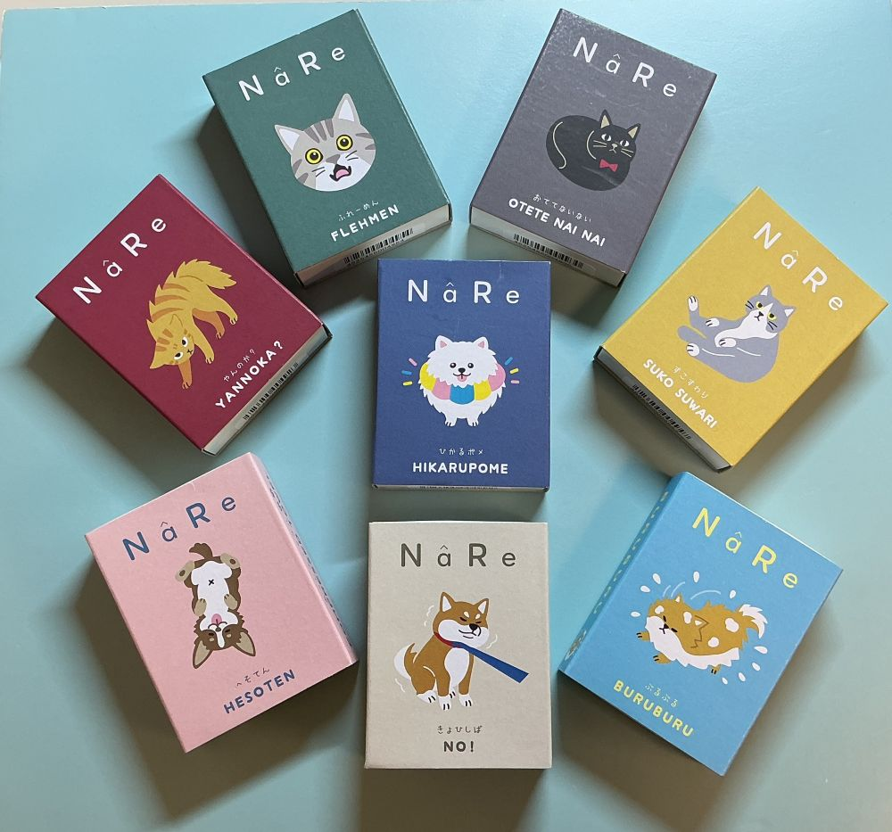 NâRe （ナーレ）いぬねこハンカチ