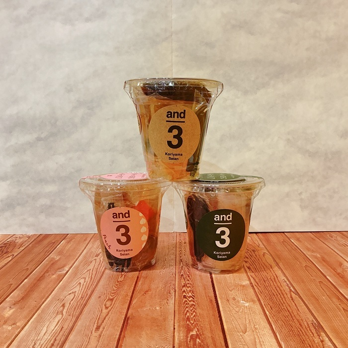 and3　あんみつ