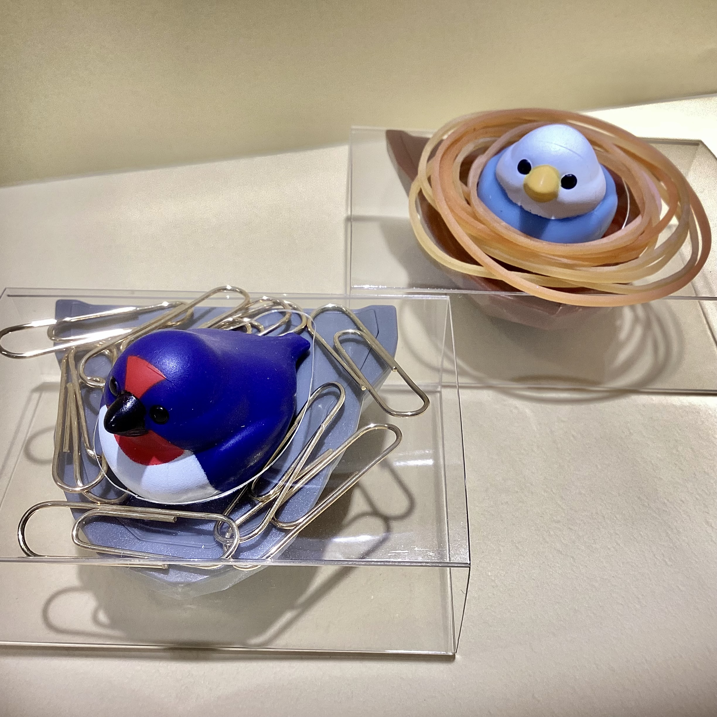 輪ゴム＆クリップホルダー