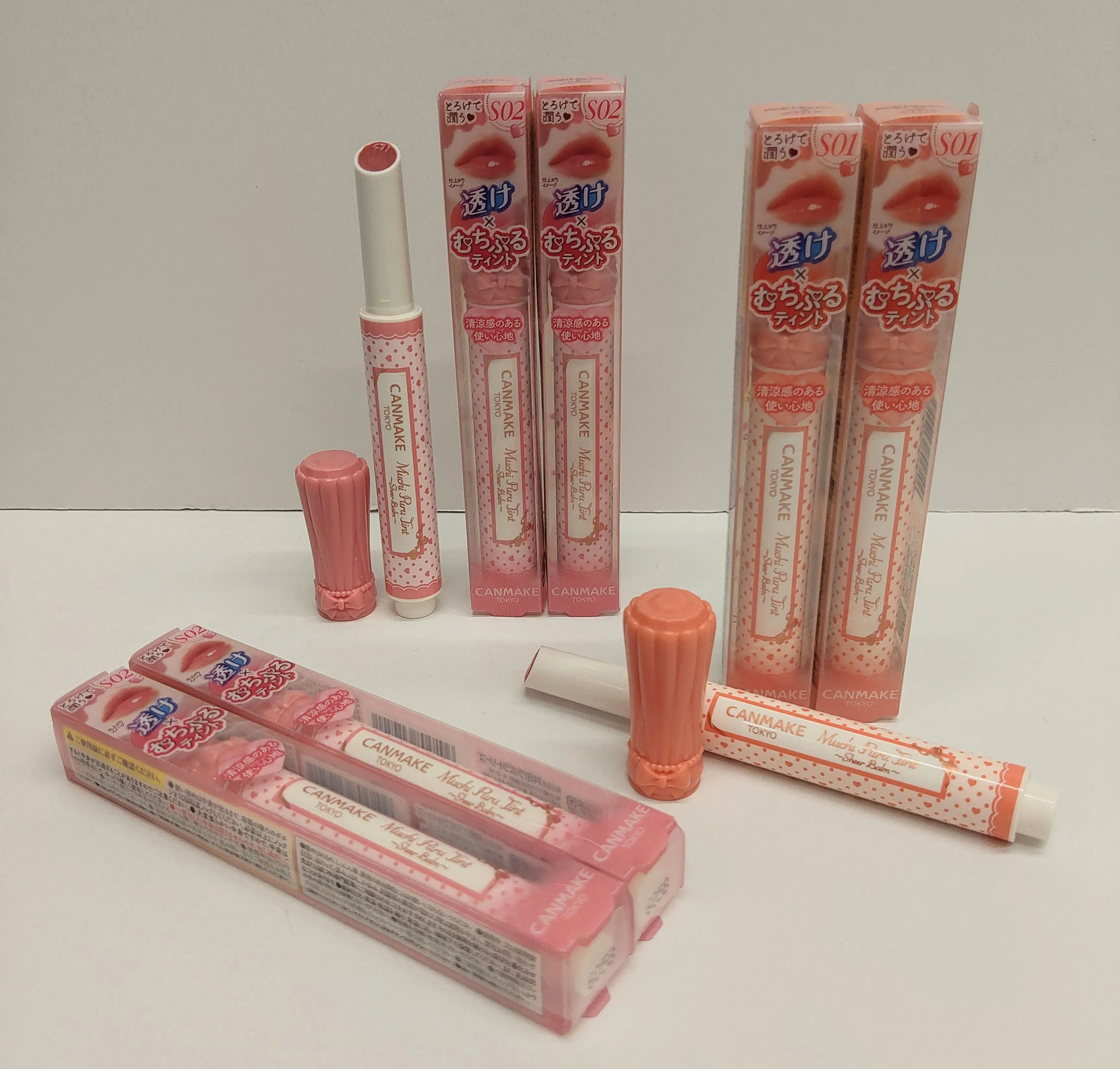 キャンメイク　むちぷるティント　シアーバーム