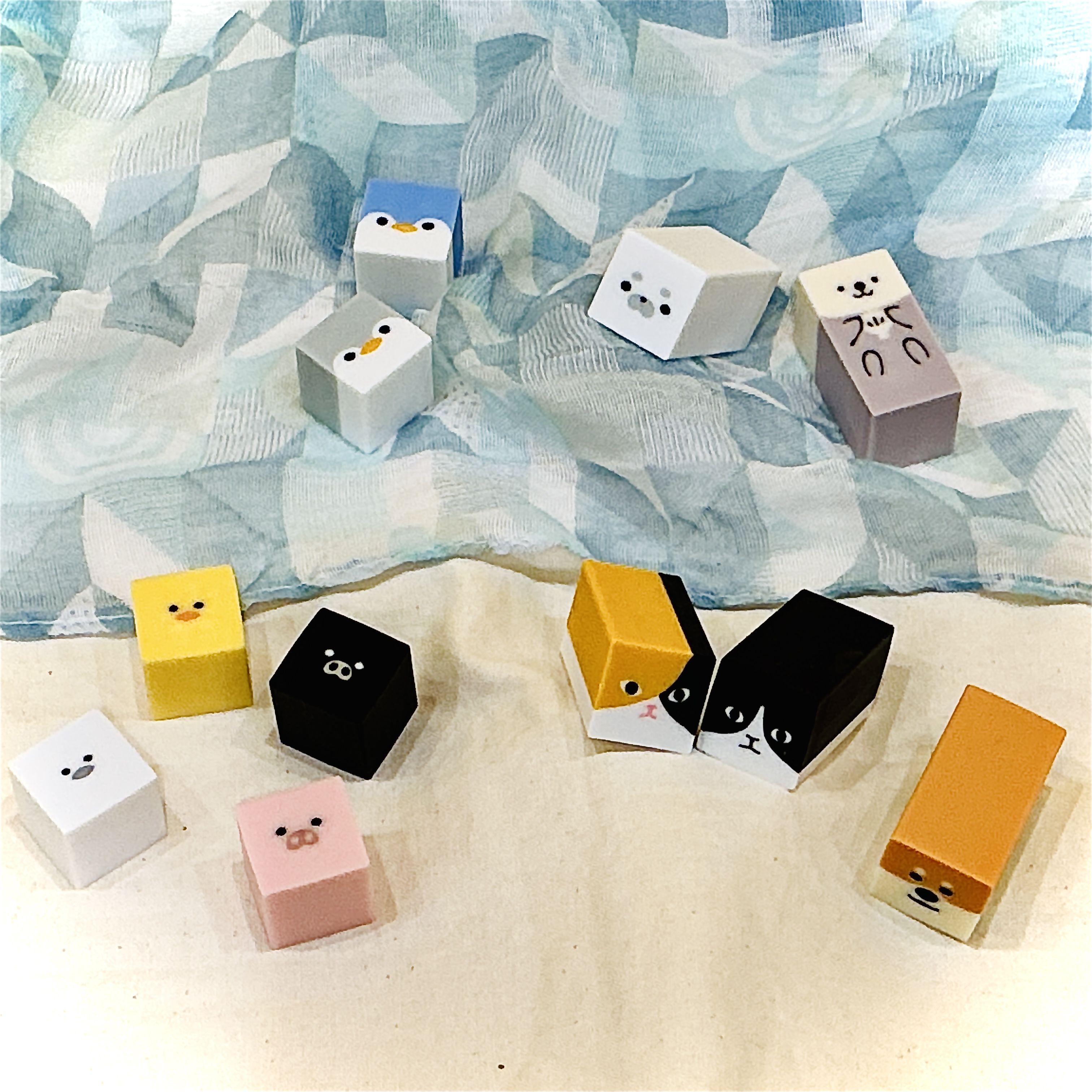 育てる消しゴム　動物シリーズ