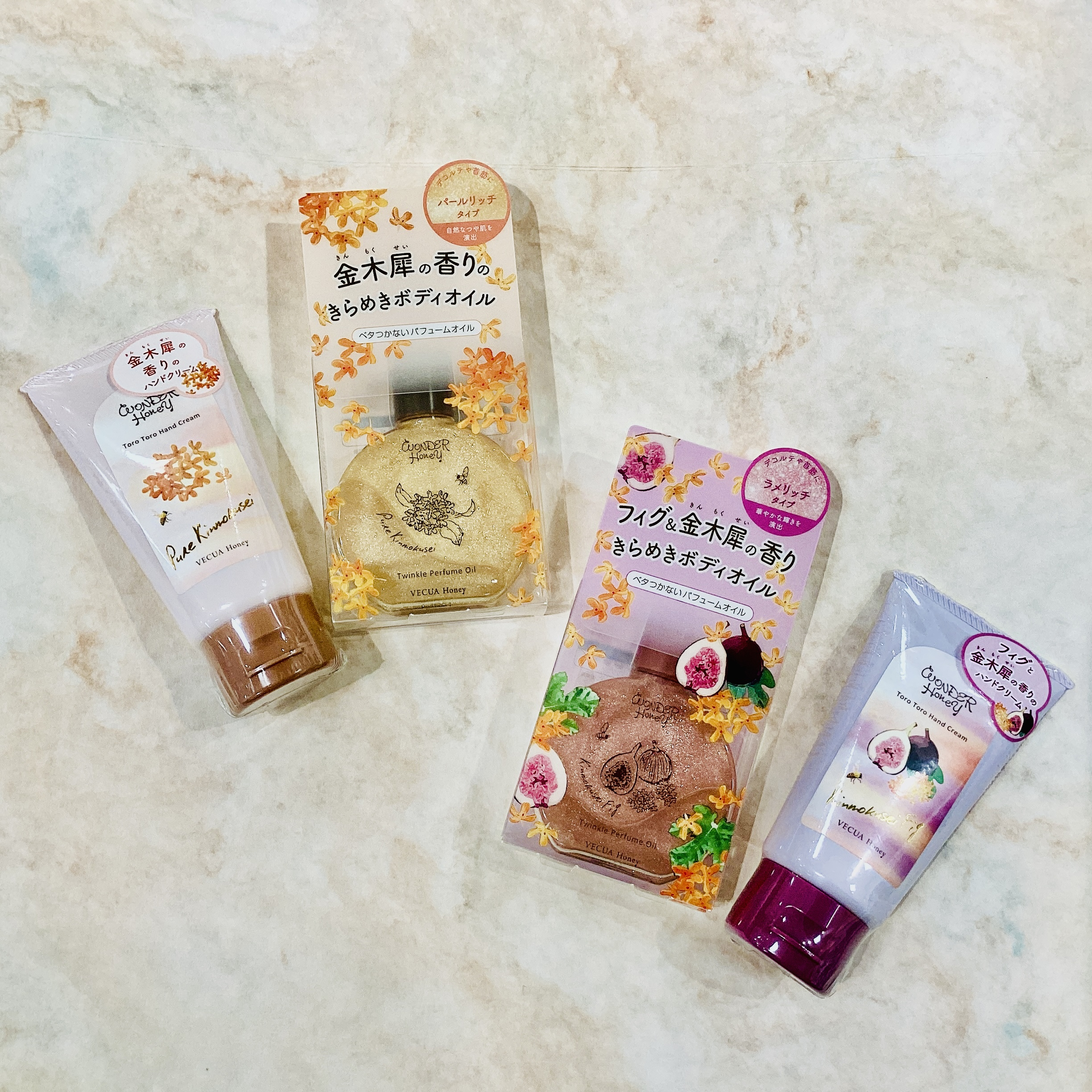 WONDER HONEY  ハンドクリーム　パフュームオイル