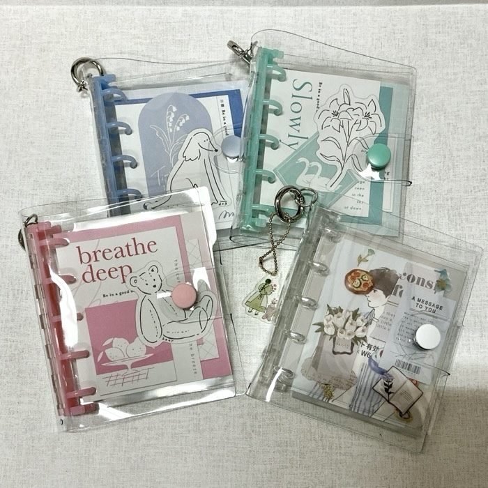 バイン　ミニクリアバインダー