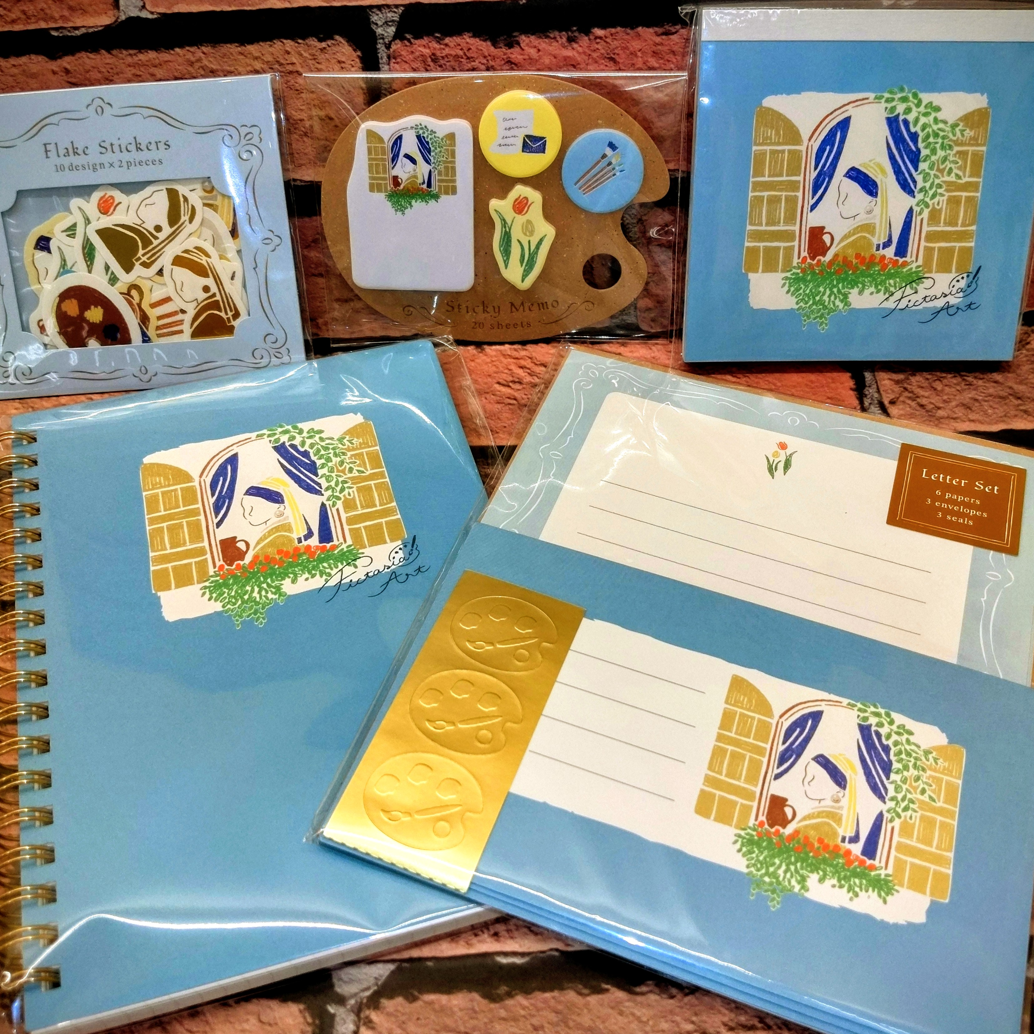 名画をモチーフにした文房具
